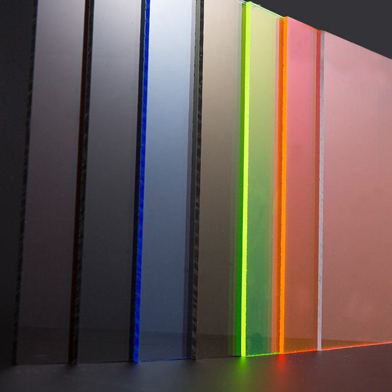Transparent Colorful Acrylic Sheet